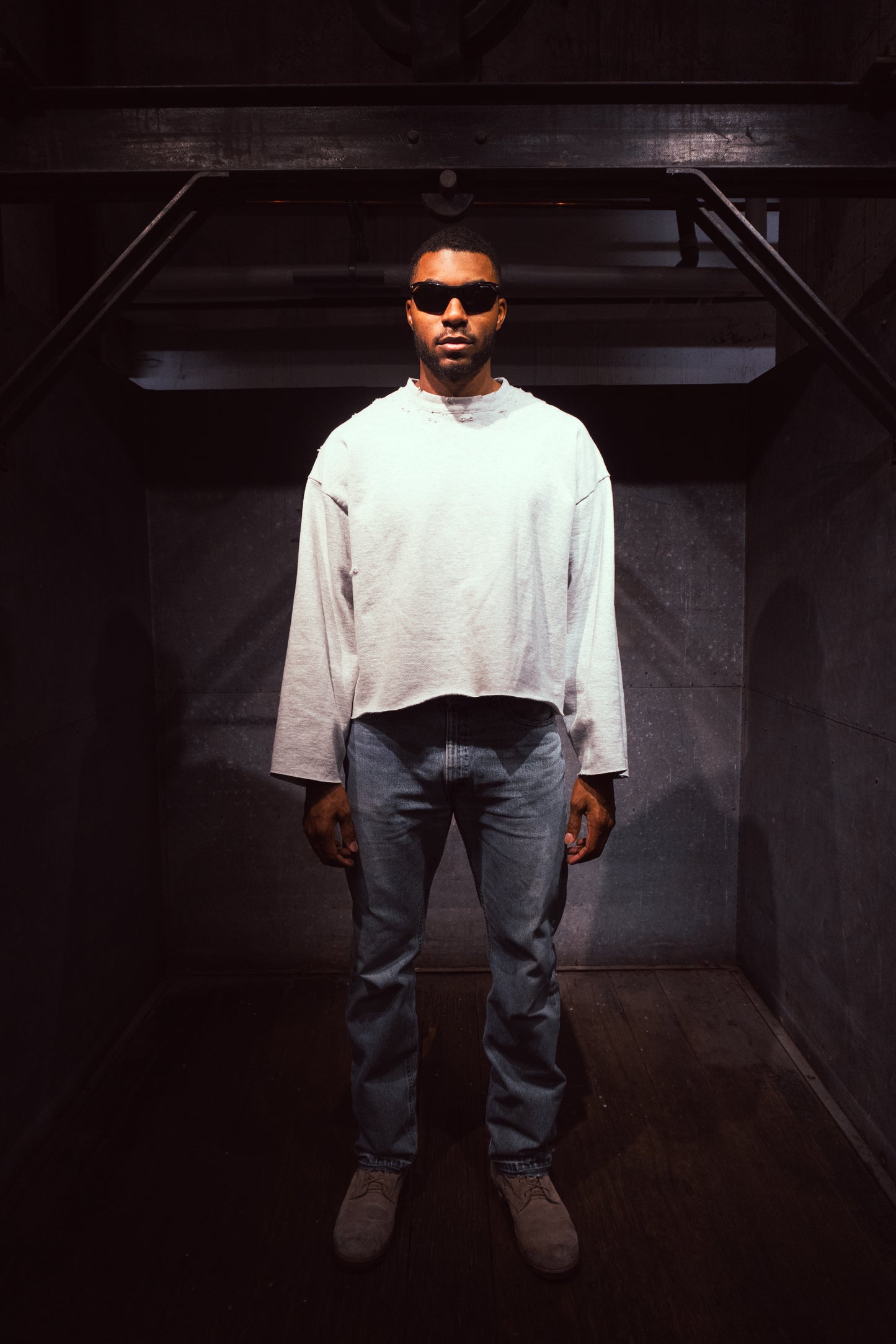 CROPPED SWEATSHIRT