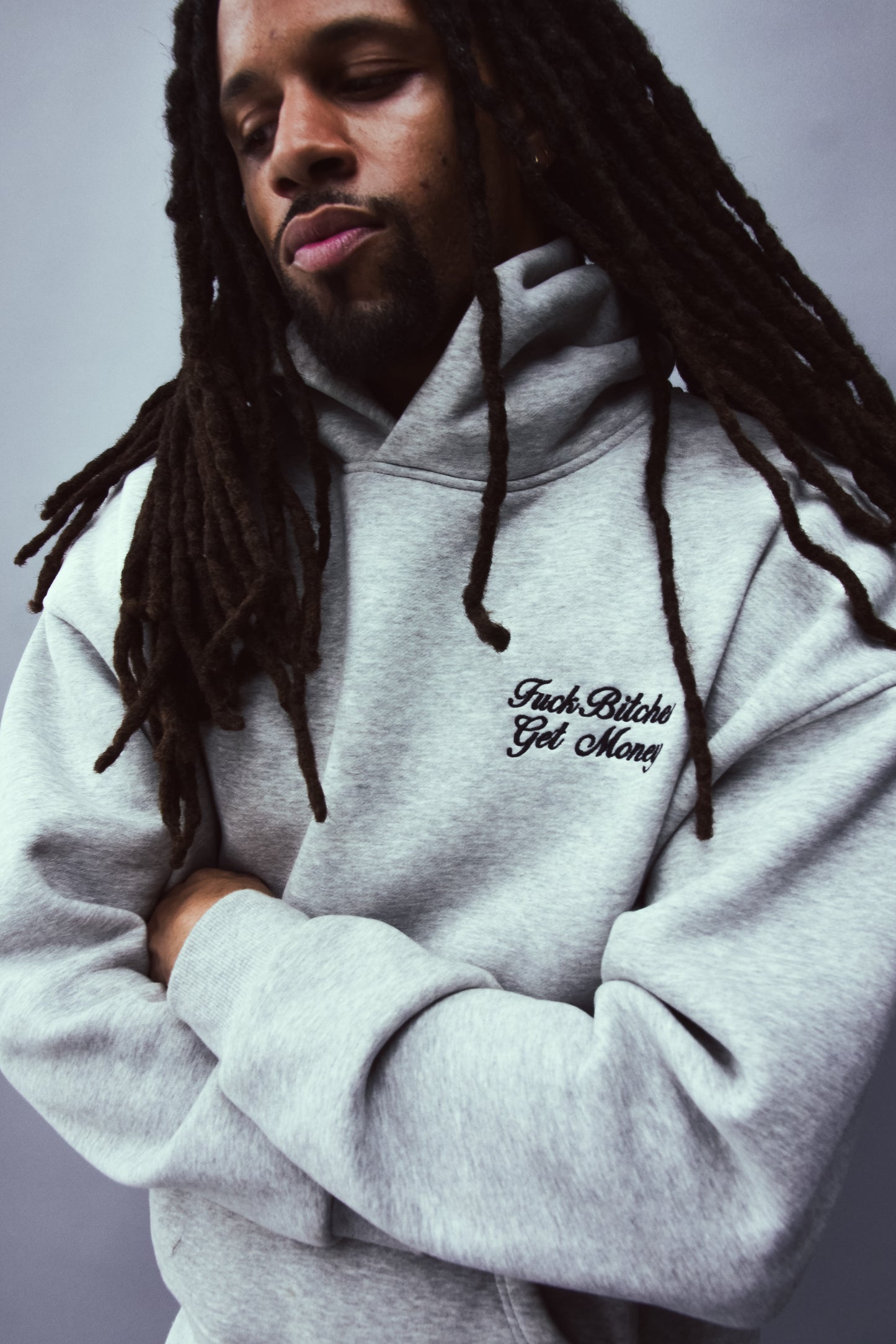 FBGM HOODIE - HEATHER GREY